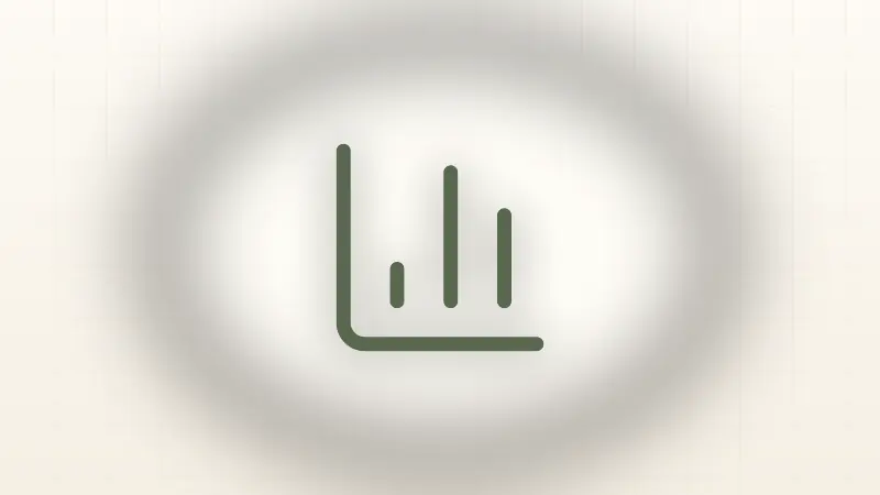 Stĺpcový graf ako symbol mesačného porovnania výdavkov podľa kategórií